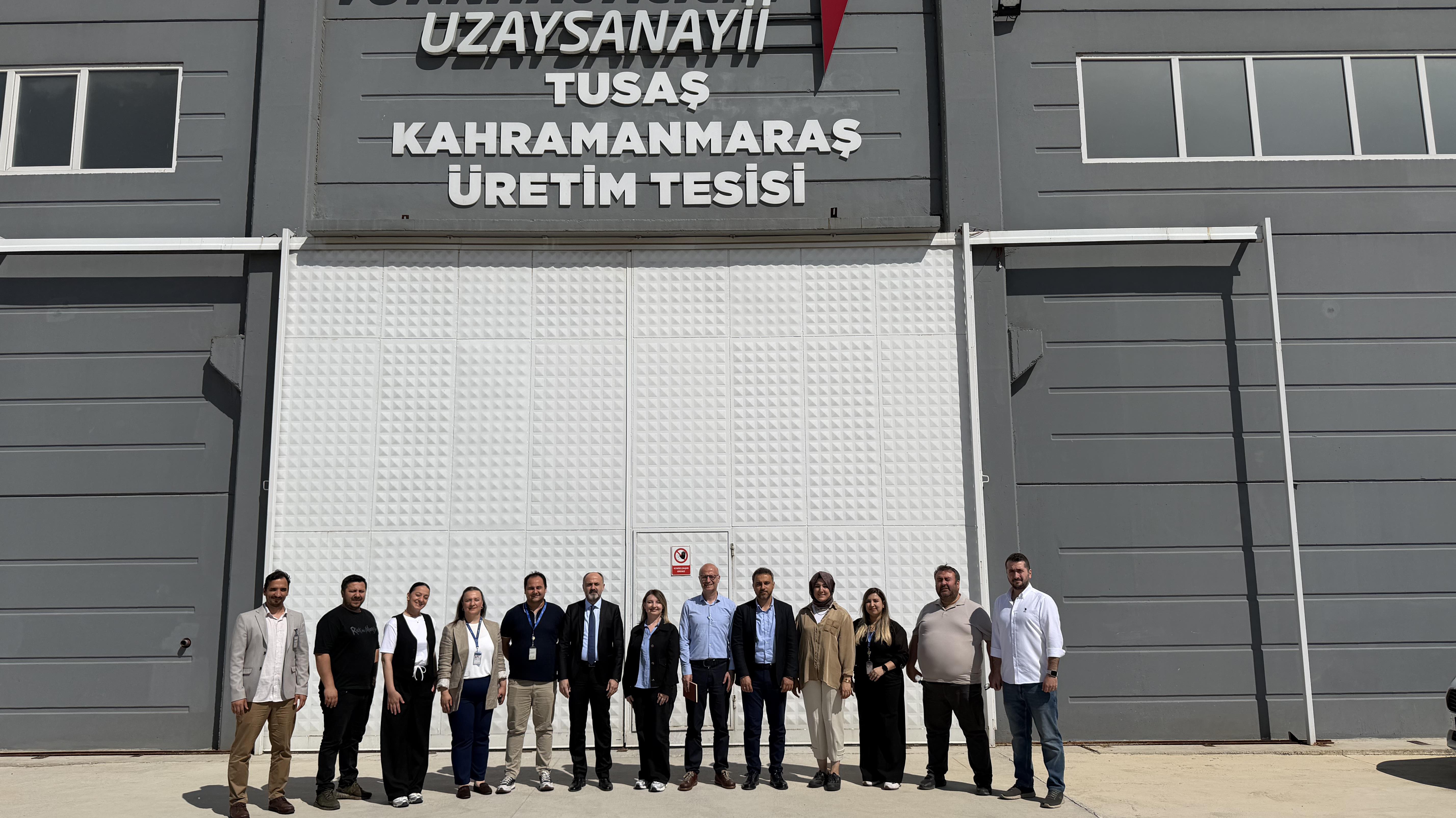 KSÜ Heyetinden TUSAŞ’a Teknik Ziyaret