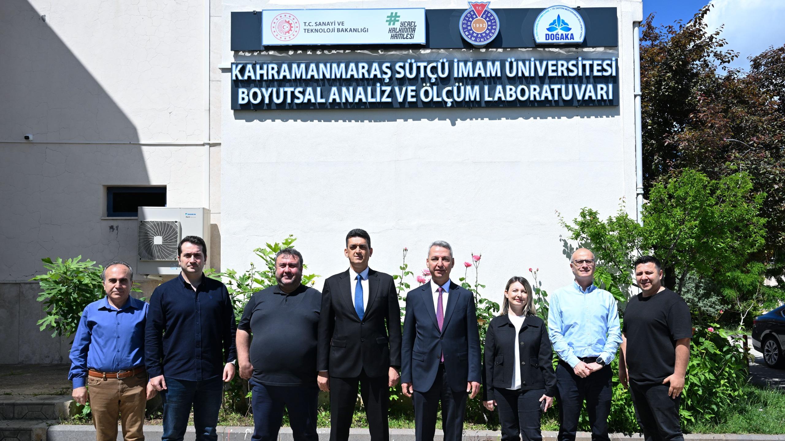 KSÜ’den Savunma Sanayiine Dev Altyapı Desteği: Boyutsal Analiz ve Ölçüm Laboratuvarı Faaliyetlerine Başladı